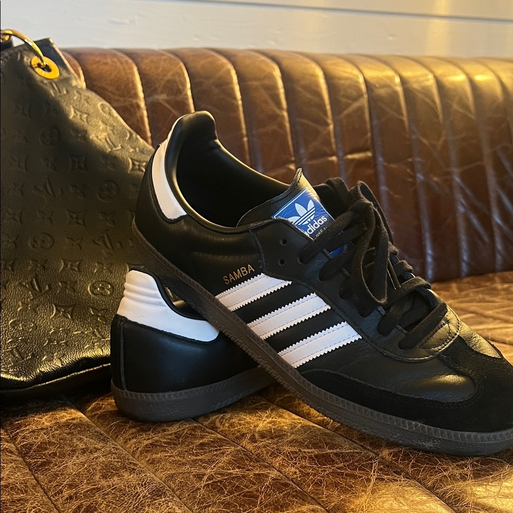 Adidas Samba Black and White Classic Sneakers
